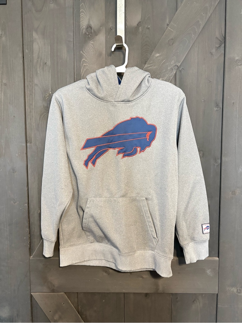 Youth Gray Buffalo Bills Hoodie / Sweatshirt
